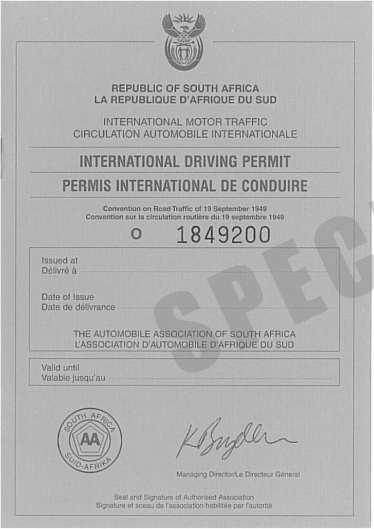 South Africa International Driving Permit south-africa-international-driving-permit