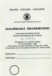 آيسلندا IDP booklet