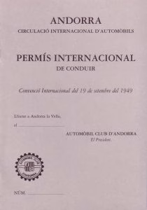 آندورا IDP booklet
